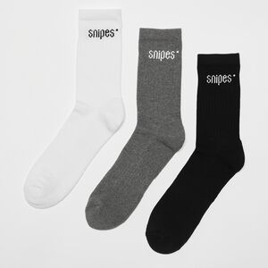 Small Logo Essential Crew Socks (3 Pack)