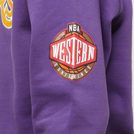 NBA There and Back Fleece Crew Los Angeles Lakers