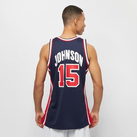 Authentic Jersey NBA Magic Johnson Team USA