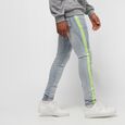 Denim With Fluo Bands