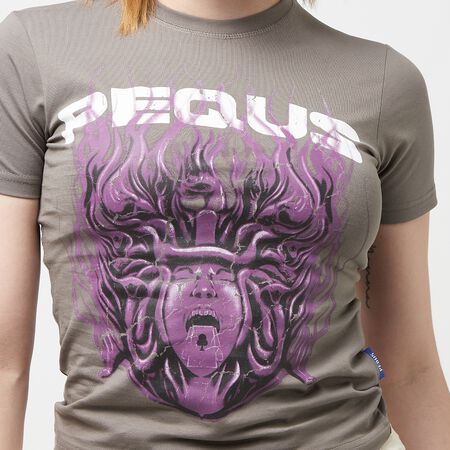 Fitted Medusa Graphic T-Shirt 