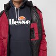 Contrasted Jacket With Hood And Logo Arm Patch 