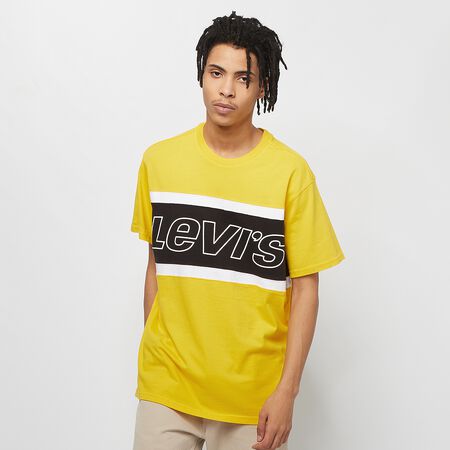SS COLOR BLOCK TEE 