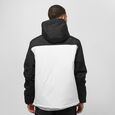 3-Tone Padded Pull Over Hooded Jacket