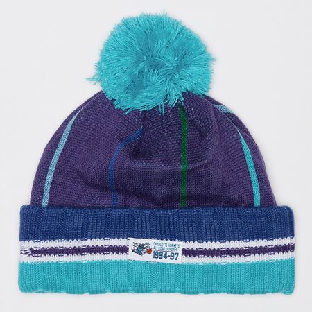 Charlotte Hornets Knit With Pom