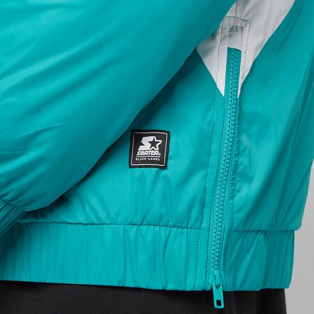 Color Block Half Zip Retro Jacket 
