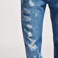 Firio Destroyed Straight Jeans