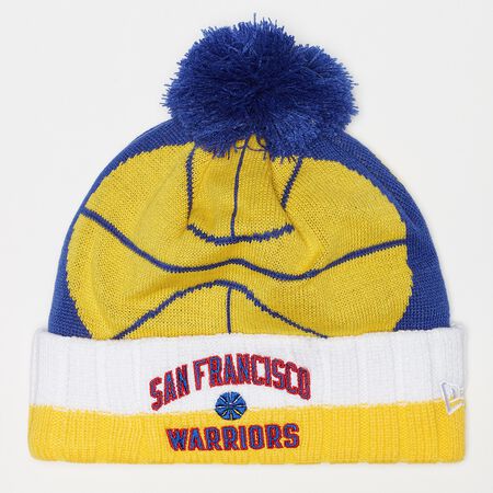 Golden State Warrior Knit With Pom