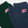 Waffle Knit Ankle Socks (2 Pack)