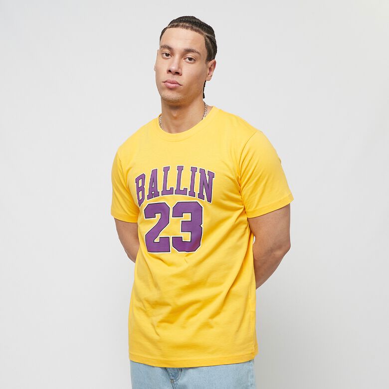 Mister Tee Ballin 23 T-Shirt in Gelb bei SNIPES