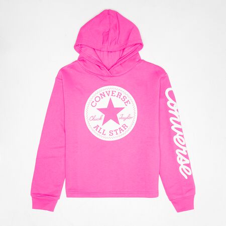 JUNIOR CHUCK PATCH CROPPED  HOODIE