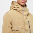 Light Parka With Hood And Reflective Bands