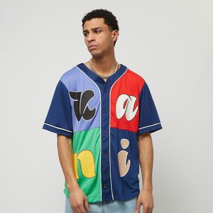 Varsity Block Pinstripe Baseball Shirt 