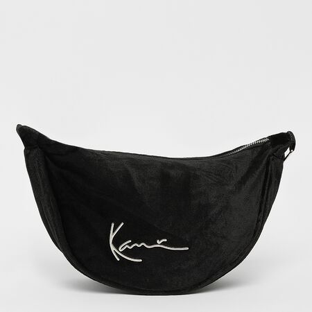 Signature Velvet Shoulder Bag