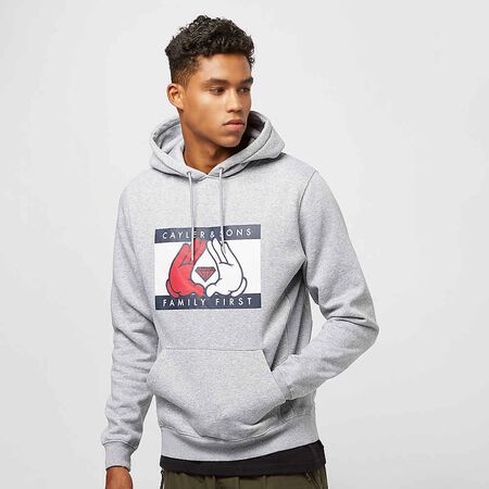 C&S WL First Hoody htr