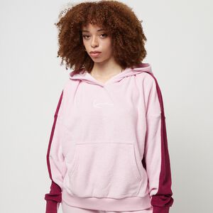 Small Signature Block Oversized Toweling Hoodie
