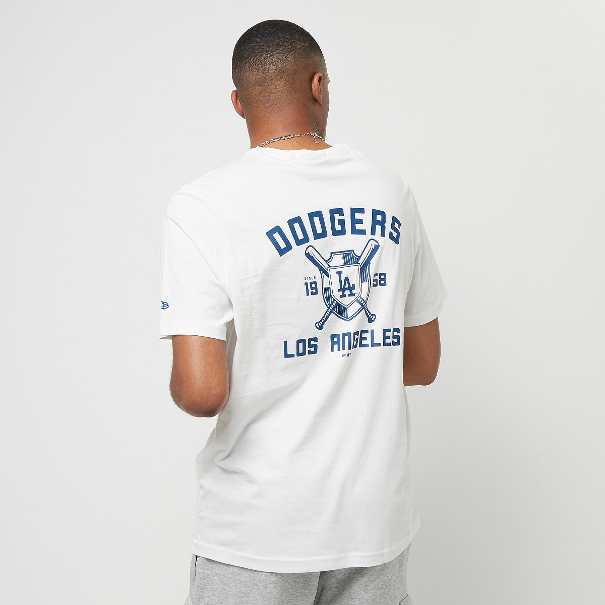 New Era Mlb Team Graphic Bp Tee Los Angeles Dodgers, Summer Essentials, whi/nvy, Dimensione: XL, dimensioni disponibili:S,M,L,XL product