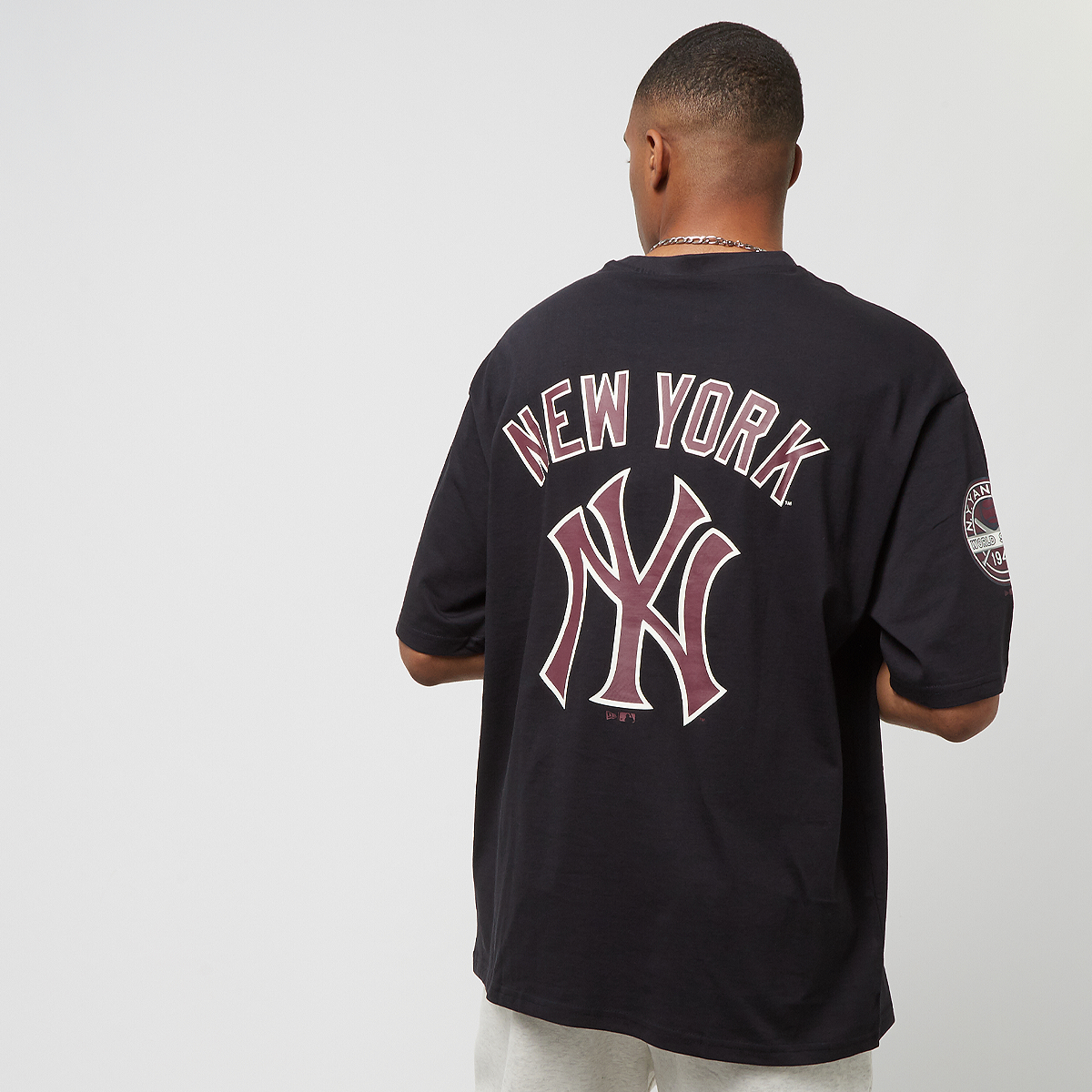 MLB Large Logo Oversize Tee New York Yankees